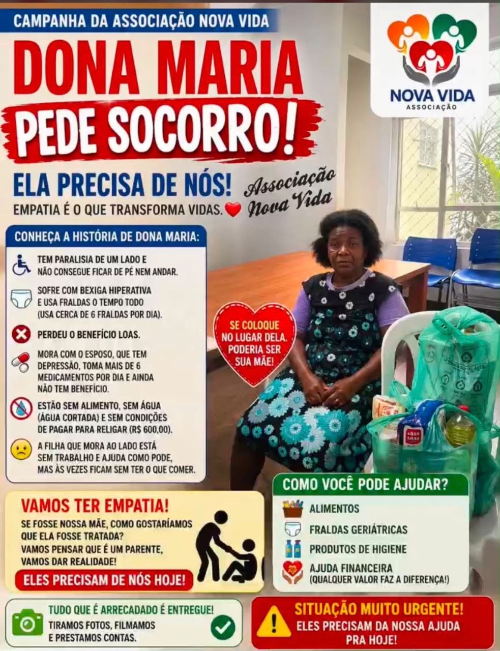 Adote uma vida: ajude a manter os projetos da Associação Nova Vida